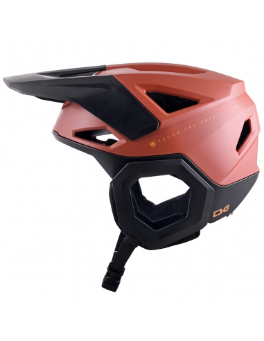 Kask rowerowy TSG Prevention Solid Color Satin Desert Red