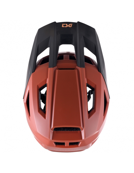 Kask rowerowy TSG Prevention Solid Color Satin Desert Red