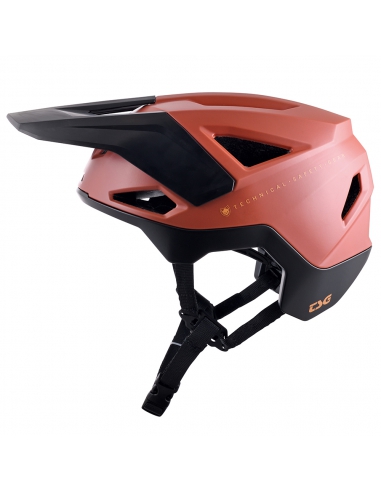 Kask rowerowy TSG Prevention Solid Color Satin Desert Red