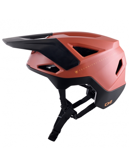 Kask rowerowy TSG Prevention Solid Color Satin Desert Red