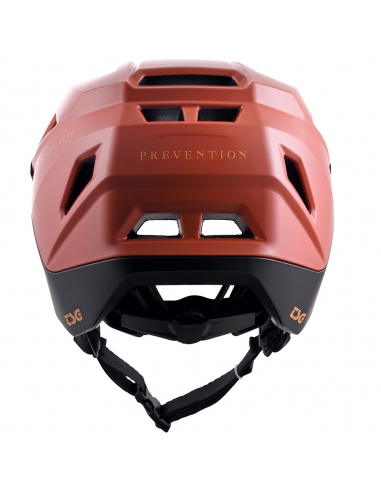 Kask rowerowy TSG Prevention Solid Color Satin Desert Red
