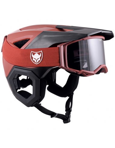 Kask rowerowy TSG Prevention Solid Color Satin Desert Red