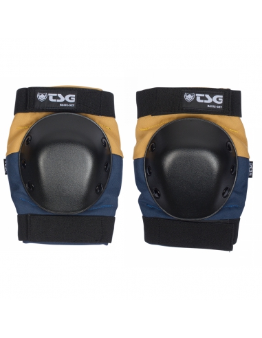 Ochraniacze (na kolana, łokcie, nadgarstki) TSG Basic Set Night Blue - Dust Yellow