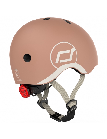 Kask dziecięcy Scoot&Ride Mocha