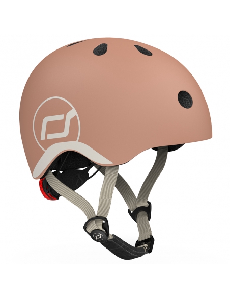 Kask dziecięcy Scoot&Ride Mocha