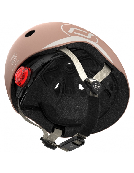 Kask dziecięcy Scoot&Ride Mocha