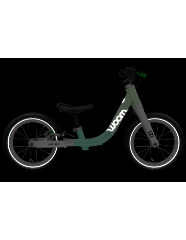 Rowerek biegowy woom 1 GO spearmint crush (12") miętowy [limitowana edycja]