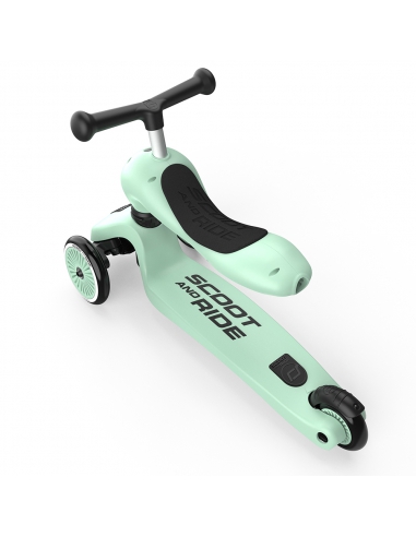 Hulajnoga i jeździk Scoot&Ride Highwaykick1 2w1 Kiwi