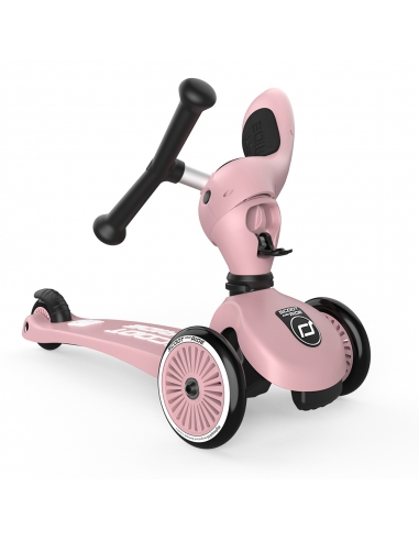 Hulajnoga i jeździk Scoot&Ride Highwaykick1 2w1 Rose
