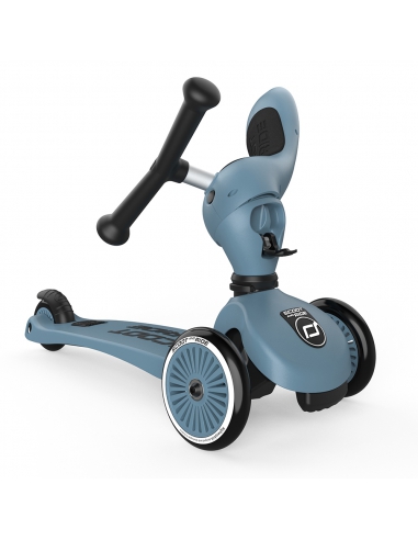 Hulajnoga i jeździk Scoot&Ride Highwaykick1 2w1 Steel