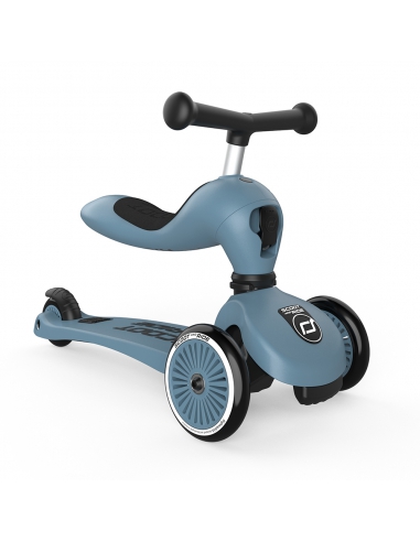 Hulajnoga i jeździk Scoot&Ride Highwaykick1 2w1 Steel