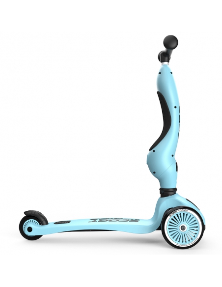Hulajnoga i jeździk Scoot&Ride Highwaykick1 2w1 Blueberry + pasek do noszenia GRATIS