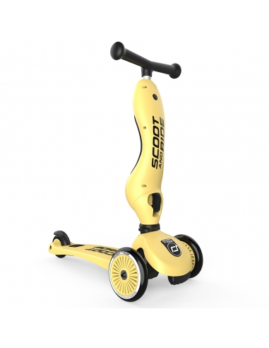 Hulajnoga i jeździk Scoot&Ride Highwaykick1 2w1 Lemon