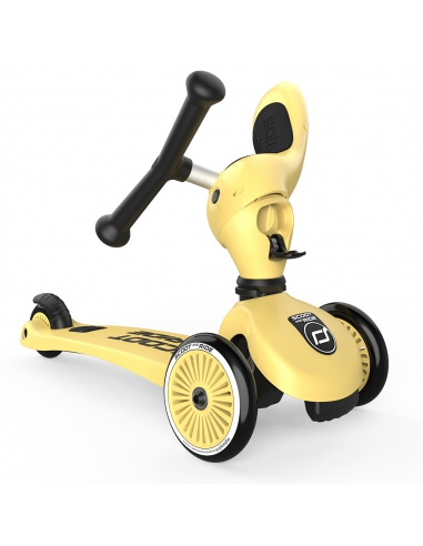 Hulajnoga i jeździk Scoot&Ride Highwaykick1 2w1 Lemon