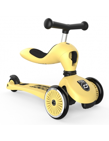 Hulajnoga i jeździk Scoot&Ride Highwaykick1 2w1 Lemon