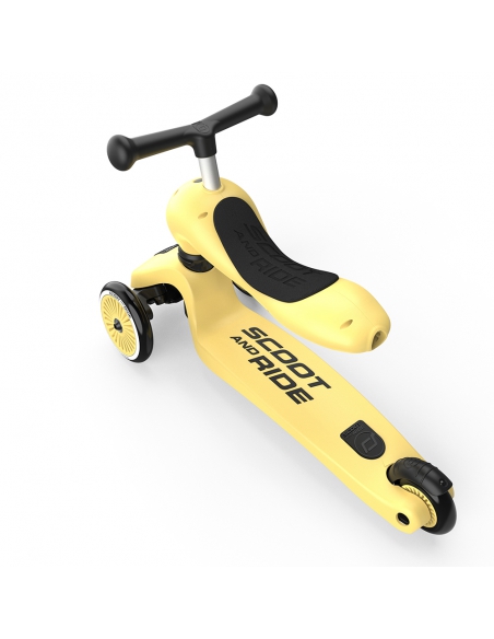 Hulajnoga i jeździk Scoot&Ride Highwaykick1 2w1 Lemon