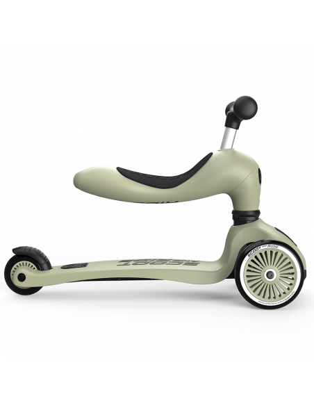 Hulajnoga i jeździk Scoot&Ride Highwaykick1 2w1 Olive