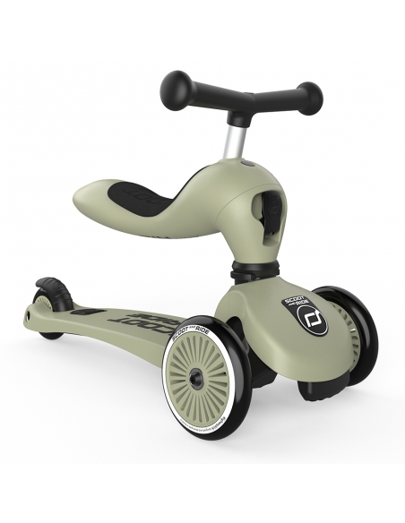 Hulajnoga i jeździk Scoot&Ride Highwaykick1 2w1 Olive