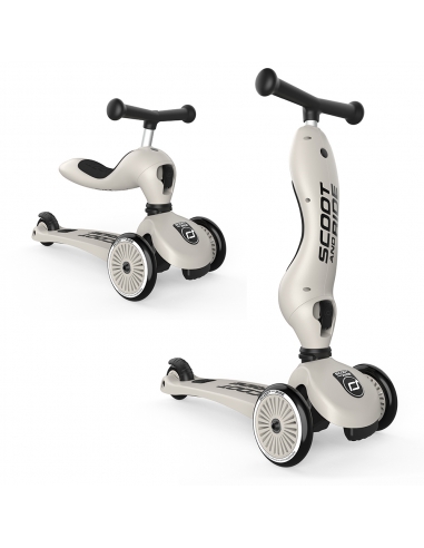 Hulajnoga i jeździk Scoot&Ride Highwaykick1 2w1 Ash