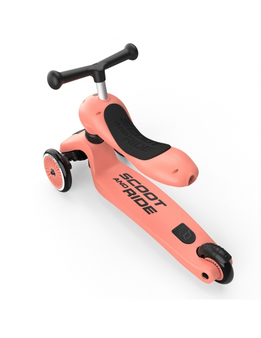 Hulajnoga i jeździk Scoot&Ride Highwaykick1 2w1 Peach