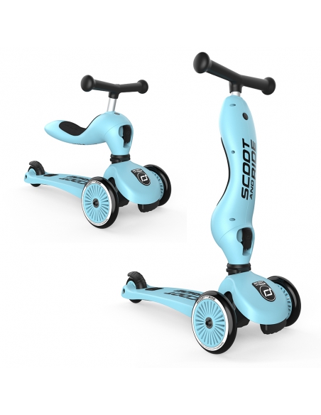 Hulajnoga i jeździk Scoot&Ride Highwaykick1 2w1 Blueberry