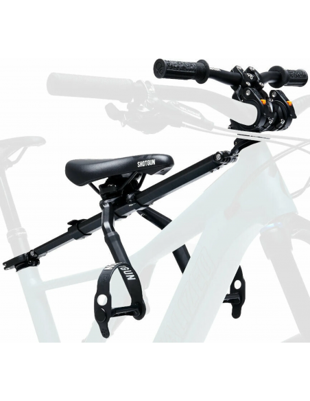 Siodełko dziecięce i kierownica na ramę Shotgun Pro Combo (Seat+Bar)