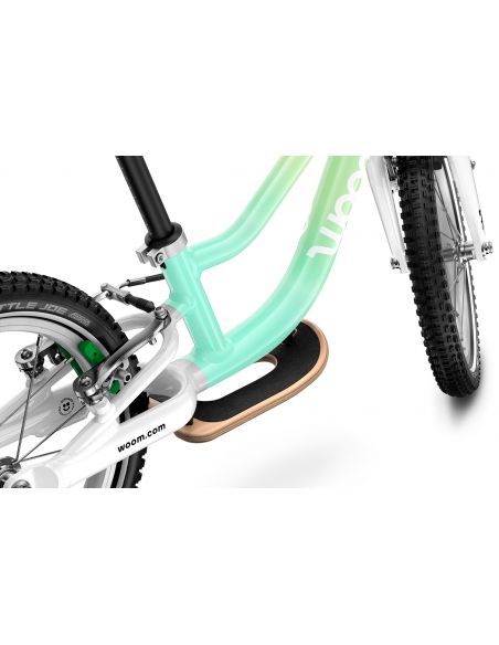 Rowerek biegowy woom 1 GO PLUS spearmint crush (14") miętowy [limitowana edycja]