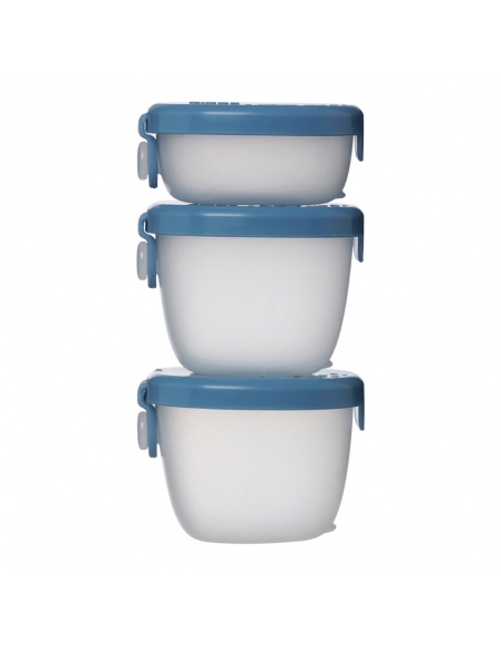 Pojemniki na przekąski (3 szt.) b.box Ocean