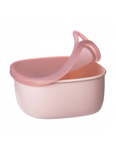 Silikonowy pojemnik z pokrywką do lunchboxa b.box Berry