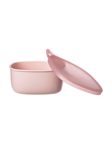 Silikonowy pojemnik z pokrywką do lunchboxa b.box Berry