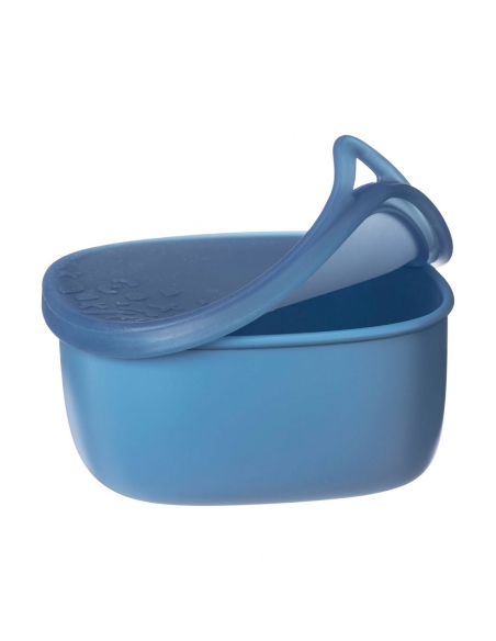 Silikonowy pojemnik z pokrywką do lunchboxa b.box Ocean