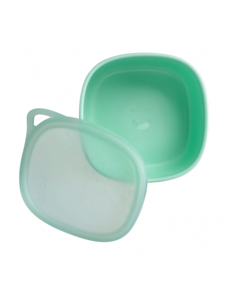 Silikonowy pojemnik z pokrywką do lunchboxa b.box Forest