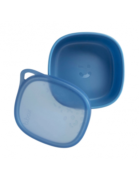 Silikonowy pojemnik z pokrywką do lunchboxa b.box Ocean