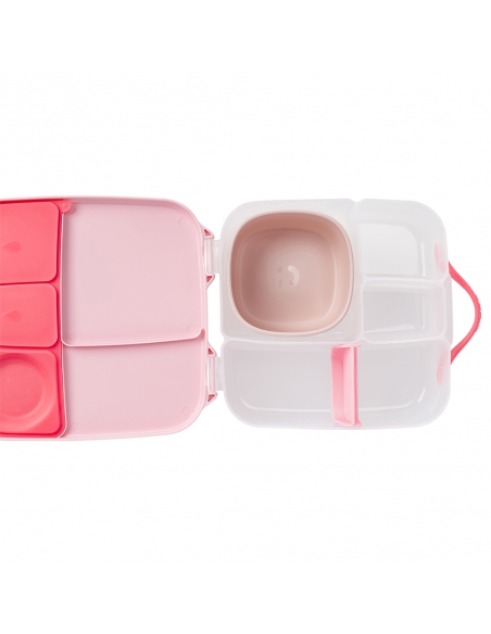 Silikonowy pojemnik z pokrywką do lunchboxa b.box Berry