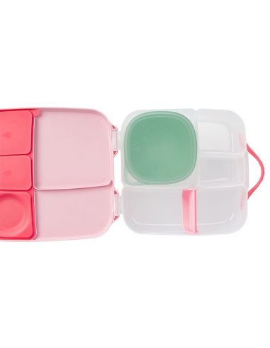 Silikonowy pojemnik z pokrywką do lunchboxa b.box Forest