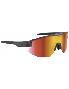 Okulary przeciwsłoneczne TSG Loam Smoke Grey Clear/Red Chrome