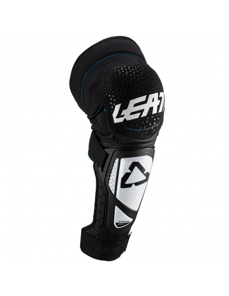 Ochraniacze na kolana Leatt Knee&Shin Guard 3DF Hybrid EXT Junior White/Black