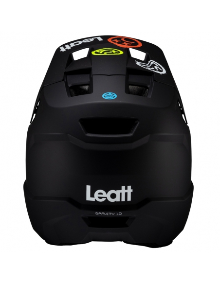 Kask rowerowy full face LEATT MTB Gravity 1.0 Junior V25 Black