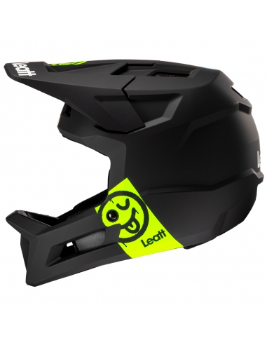 Kask rowerowy full face LEATT MTB Gravity 1.0 Junior V25 Black