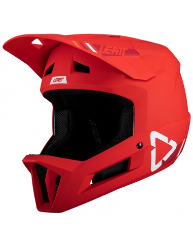 Kask rowerowy full face LEATT MTB Gravity 1.0 Junior V23 Fire