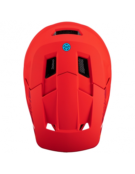 Kask rowerowy full face LEATT MTB Gravity 1.0 Junior V23 Fire