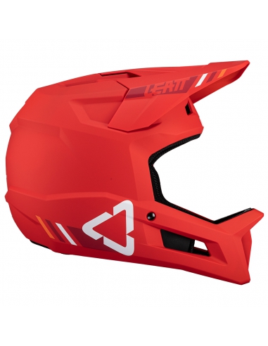 Kask rowerowy full face LEATT MTB Gravity 1.0 Junior V23 Fire