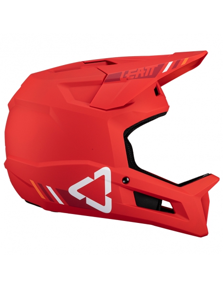 Kask rowerowy full face LEATT MTB Gravity 1.0 Junior V23 Fire