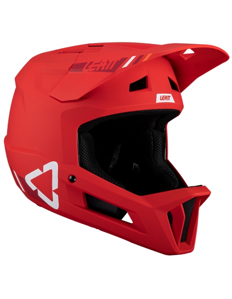 Kask rowerowy full face LEATT MTB Gravity 1.0 Junior V23 Fire