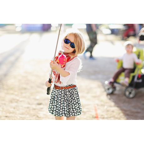 Okulary przeciwsłoneczne dla dzieci Babiators Polaryzacja Black Ops Black niebieskie szkła