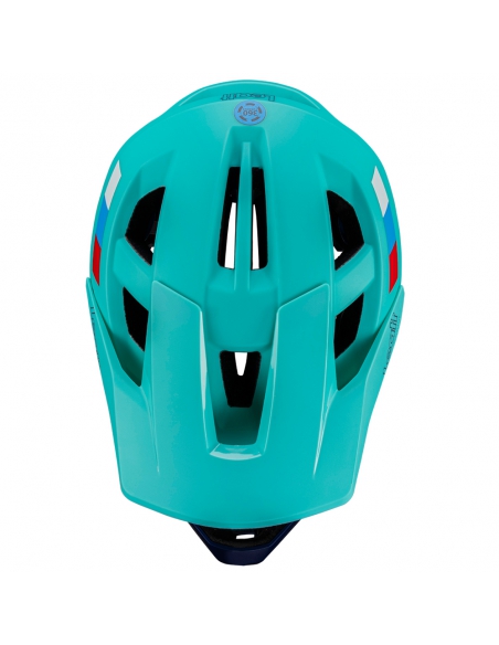 Kask rowerowy full face LEATT MTB Enduro 2.0 Junior V24 Aqua (odpinana garda)