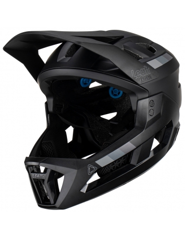 Kask rowerowy full face LEATT MTB Enduro 2.0 Junior V23 Stealth (odpinana garda)