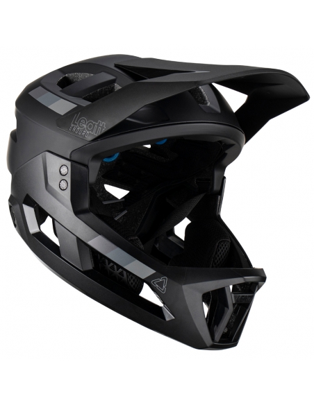Kask rowerowy full face LEATT MTB Enduro 2.0 Junior V23 Stealth (odpinana garda)