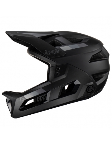 Kask rowerowy full face LEATT MTB Enduro 2.0 Junior V23 Stealth (odpinana garda)