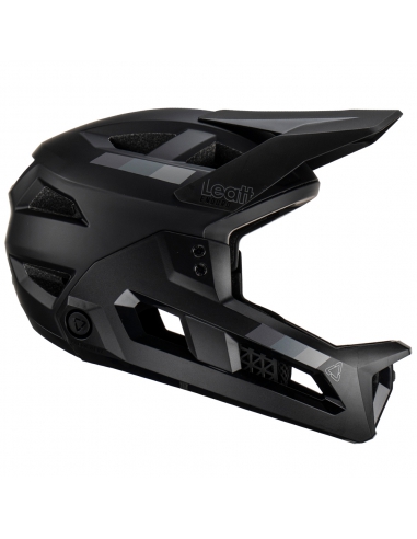 Kask rowerowy full face LEATT MTB Enduro 2.0 Junior V23 Stealth (odpinana garda)